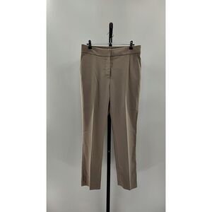 Quince Taupe Straight-Leg Dress Pants